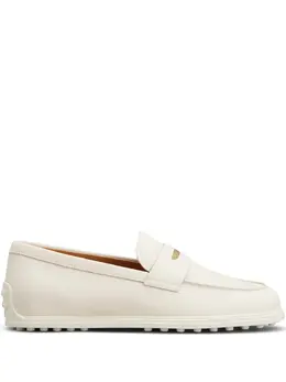 Tod's: Светлые лоферы 