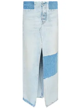 MM6 Maison Margiela: Джинсовая юбка 