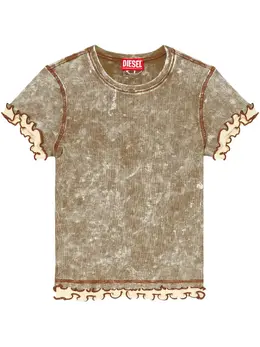 Diesel: Зелёная футболка 