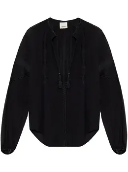 ISABEL MARANT: Чёрная блуза 