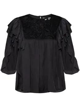 ISABEL MARANT: Чёрная блуза 