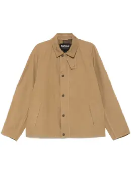 Barbour: Бежевая куртка 