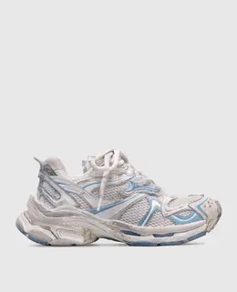 Balenciaga: Білі кросівки  Runner