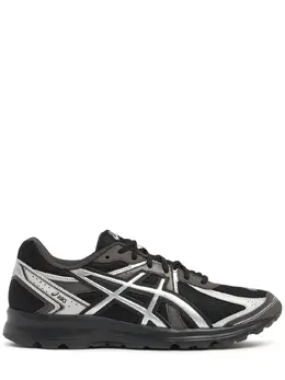 ASICS: Чёрные кроссовки 