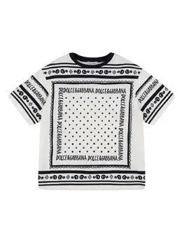 DOLCE & GABBANA: Хлопковая футболка  T