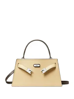 Tory Burch: Бежевая сумка-шоппер  Lee Radziwill
