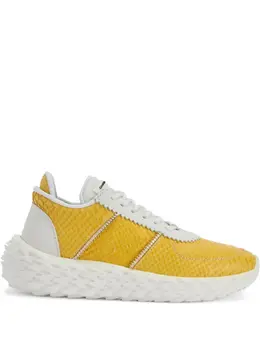 Giuseppe Zanotti: Жёлтые кроссовки  Urchin