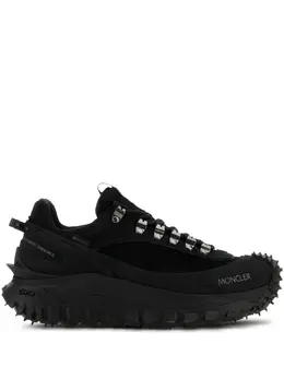 Moncler: Чёрные кроссовки 