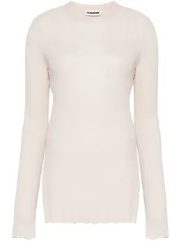 Jil Sander: Бежевый топ 