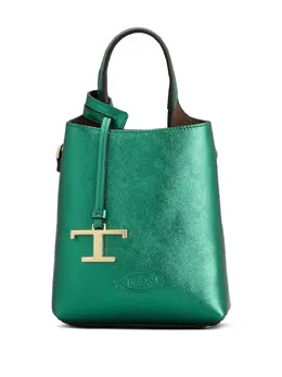 Tod's: Зелёная сумка  T Timeless