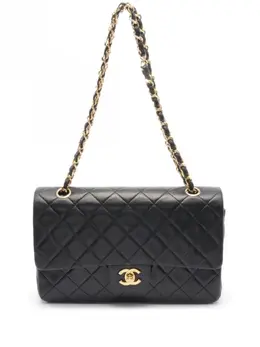 CHANEL Pre-Owned: Чёрная сумка 