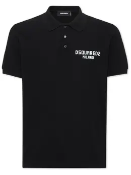 DSQUARED2: Поло с принтом 