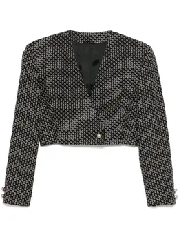 Versace Pre-Owned: Чёрная куртка 