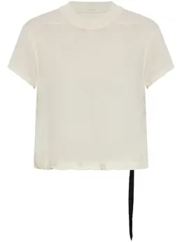Rick Owens DRKSHDW: Бежевая футболка 