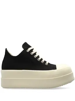 Rick Owens DRKSHDW: Чёрные кроссовки 