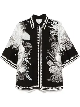 Elie Saab: Хлопковая рубашка 