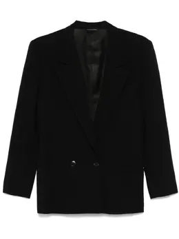 Versace Pre-Owned: Чёрный жакет 