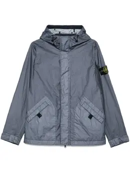 Stone Island: Голубая куртка  Compass