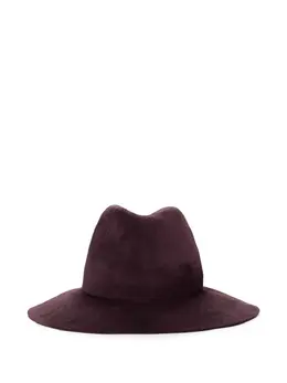 Loro Piana: Коричневая шляпа 