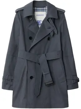 Burberry: Короткий плащ 