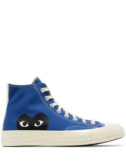 Comme Des Garçons Play: Голубые кроссовки 