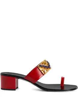 Giuseppe Zanotti: Красные сандалии 
