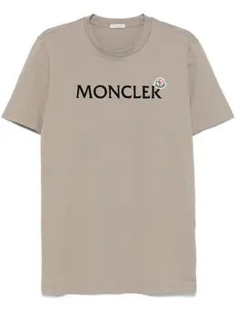 Moncler: Хлопковая футболка 