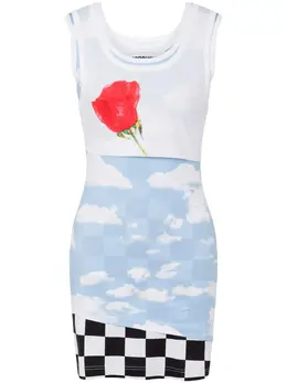 Moschino: Многослойная майка 