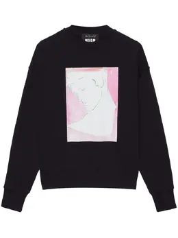 MSGM: Свитшот с принтом 