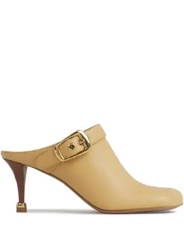Chloé: Жёлтые сабо 