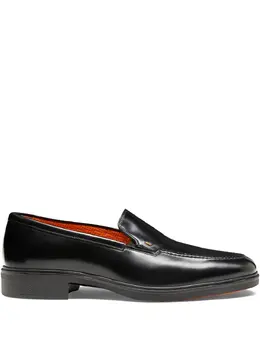 Santoni: Чёрные туфли 