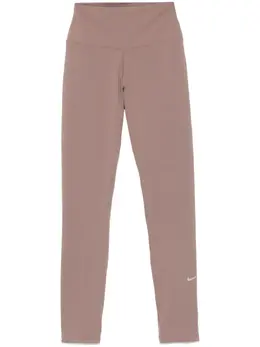 Nike: Коричневые легинсы 