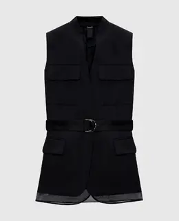 Brunello Cucinelli: Чорні жилети 