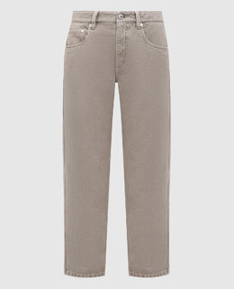 Brunello Cucinelli: Зелёные джинсы 