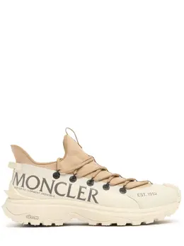 MONCLER: Бежевые кроссовки 