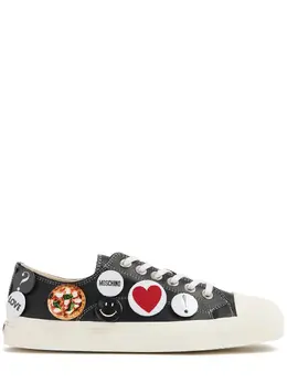 MOSCHINO: Чёрные кроссовки 