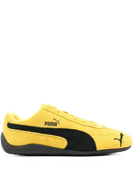 PUMA: Жёлтые кроссовки  Speedcat
