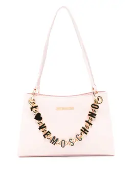 Love Moschino: Розовая сумка-шоппер 
