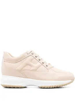 Hogan: Светлые кроссовки  Interactive sneakers