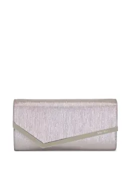 Jimmy Choo: Светлый клатч 