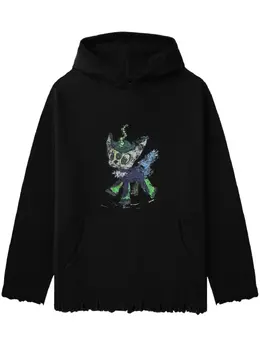 We11done: Чёрная толстовка  Monster