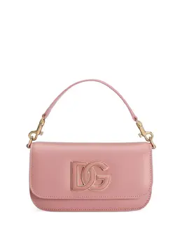 Dolce & Gabbana: Розовая сумка через плечо 