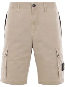 Stone Island: Хлопковые шорты 