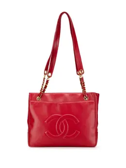 CHANEL Pre-Owned: Красная сумка-шоппер 