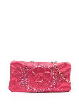 CHANEL Pre-Owned: Розовый клатч 