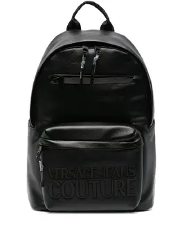 Versace Jeans Couture: Чёрный рюкзак 