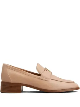 Tod's: Бежевые лоферы 