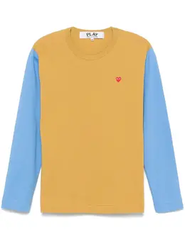 Comme Des Garçons Play: Короткая футболка  Heart