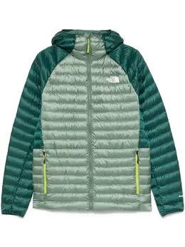 The North Face: Зелёная куртка 