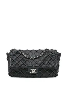 CHANEL Pre-Owned: Чёрная сумка 
